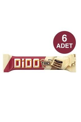 Dido Trio Beyaz Çikolatalı Gofret 6 Adet 12566