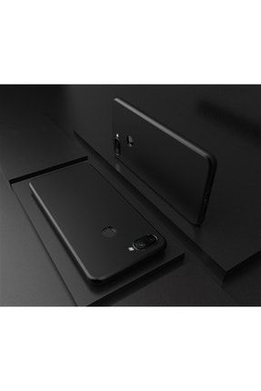 Xiaomi Mi 8 Lite Uyumlu Siyah Mat Silikon Kılıf BXLMI8LT-MLY733