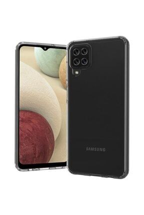 Samsung A12 Uyumlu Tıpalı Kamera Korumalı Şeffaf Silikon Kılıf sa12tp