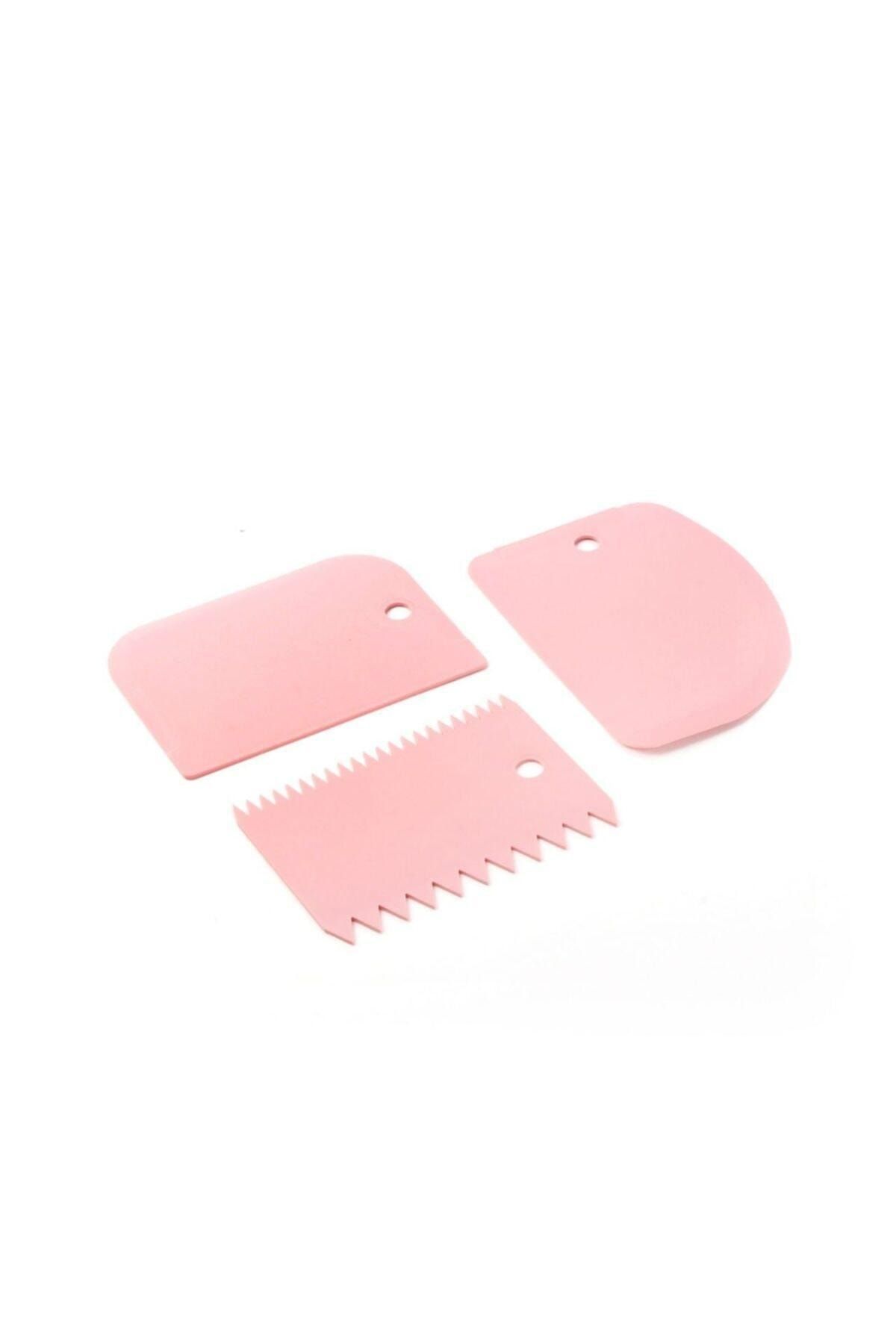 Lilya Home-Dough Cutter Scraper Decorator Set of 3 1