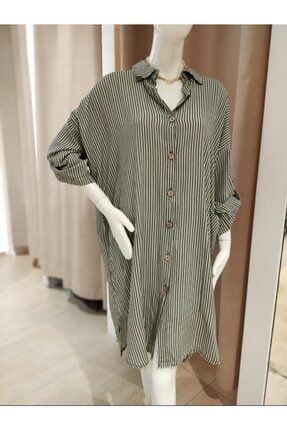 Ceket Tipi Tunik Gömlek Elbise TRD-74005