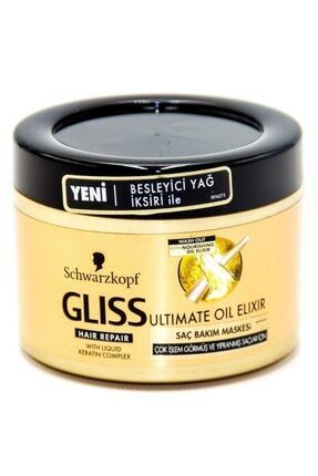 Gliss Ultimate Oil Elixir Saç Bakım Maskesi 200ml 9003105211313