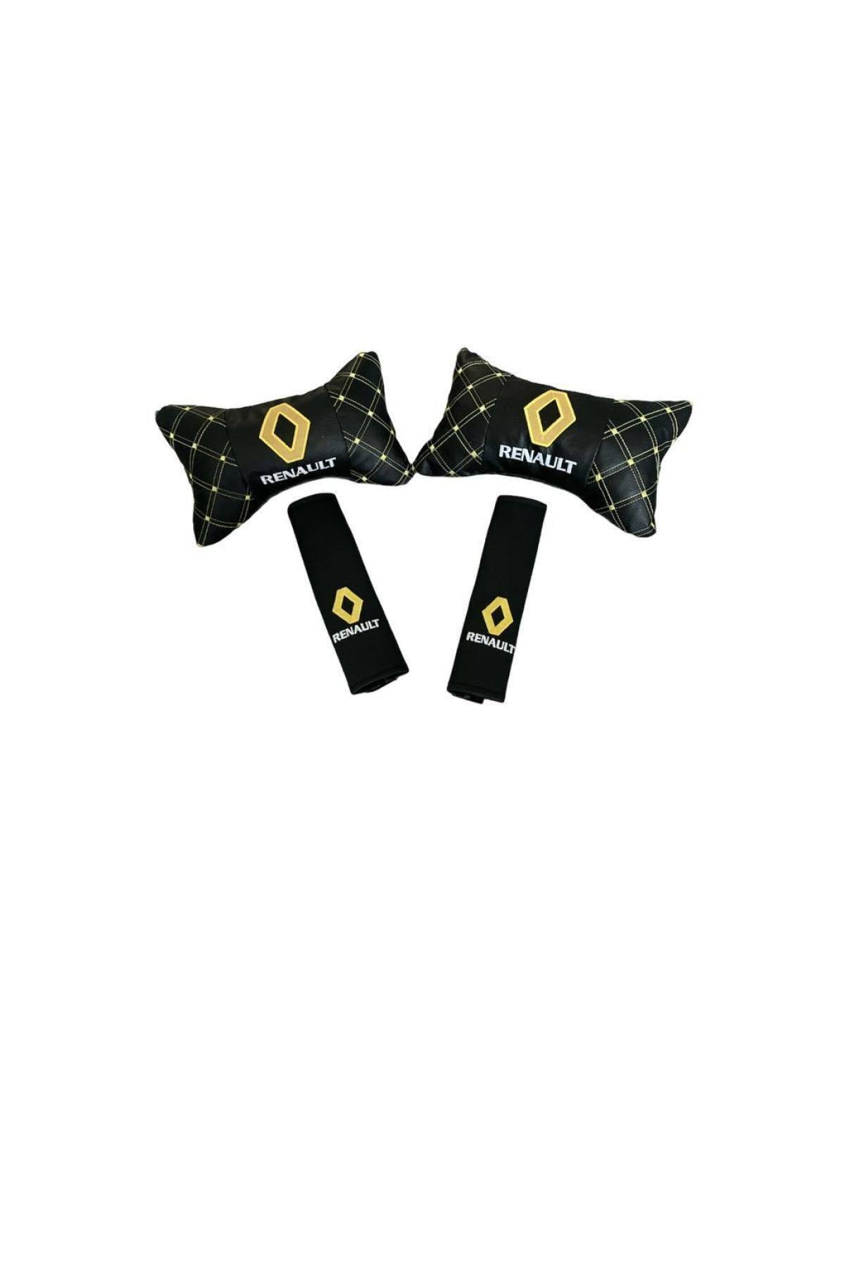 Universal Renault Twingo Uyumlu Deri Yastık Kemer Pedi