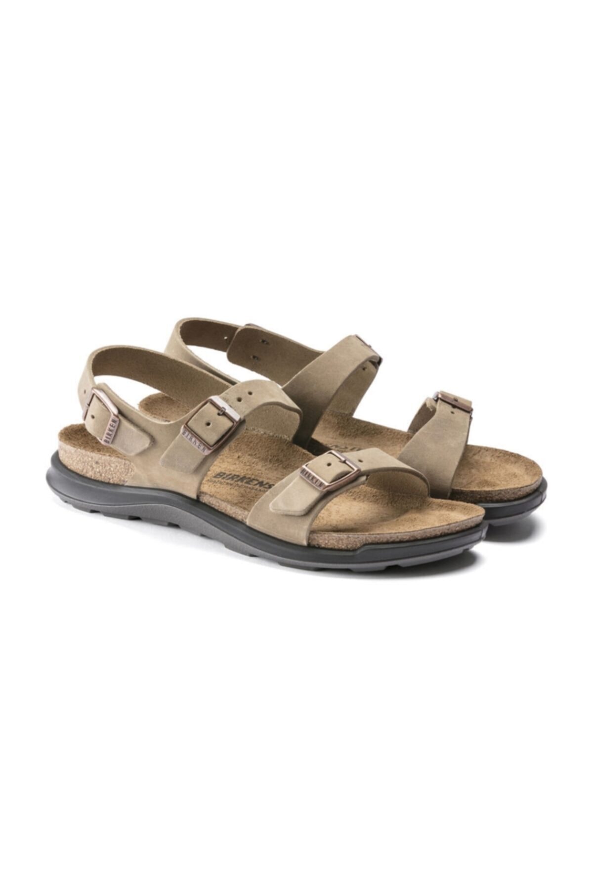 دمپایی بیرکن استاک مردانه  قهوه ای         | Birkenstock 1019107 DE - تصویر 4