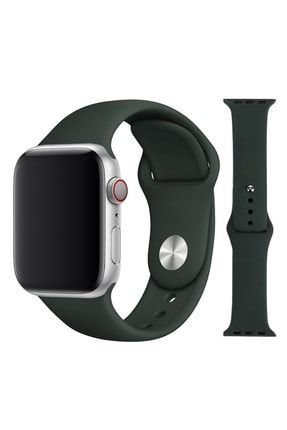 Apple Watch 1-2-3-4-5-6-se Seri (38mm-40mm) (small - Medium) Kordon Kayış A+ Yüksek Kalite Silikon BS