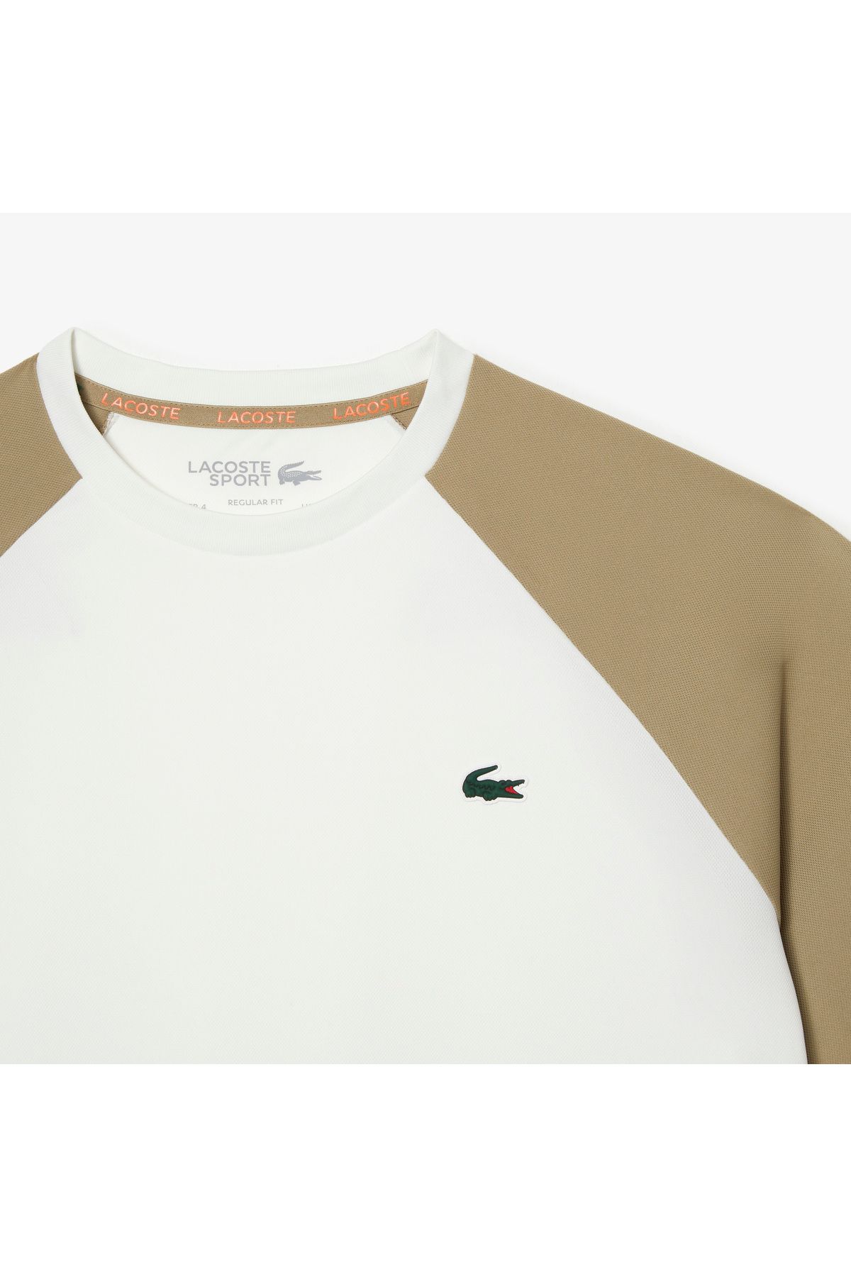 Lacoste تی شرت سفید BCYCLE COLOR BLOK