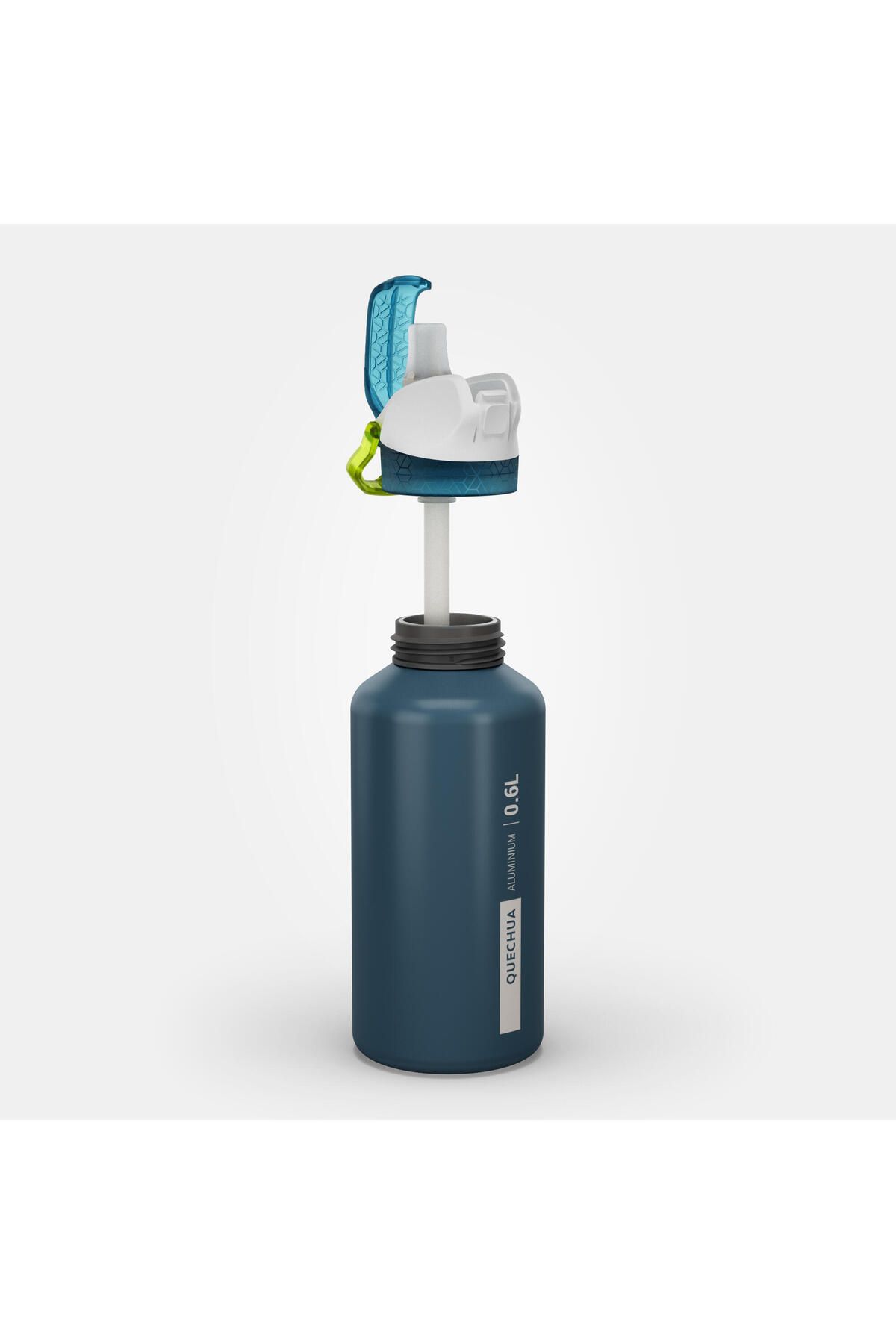 قمقمه ورزشی آبی Quechua در فضای باز Pipetli Fatara 0.6 L Decathlon