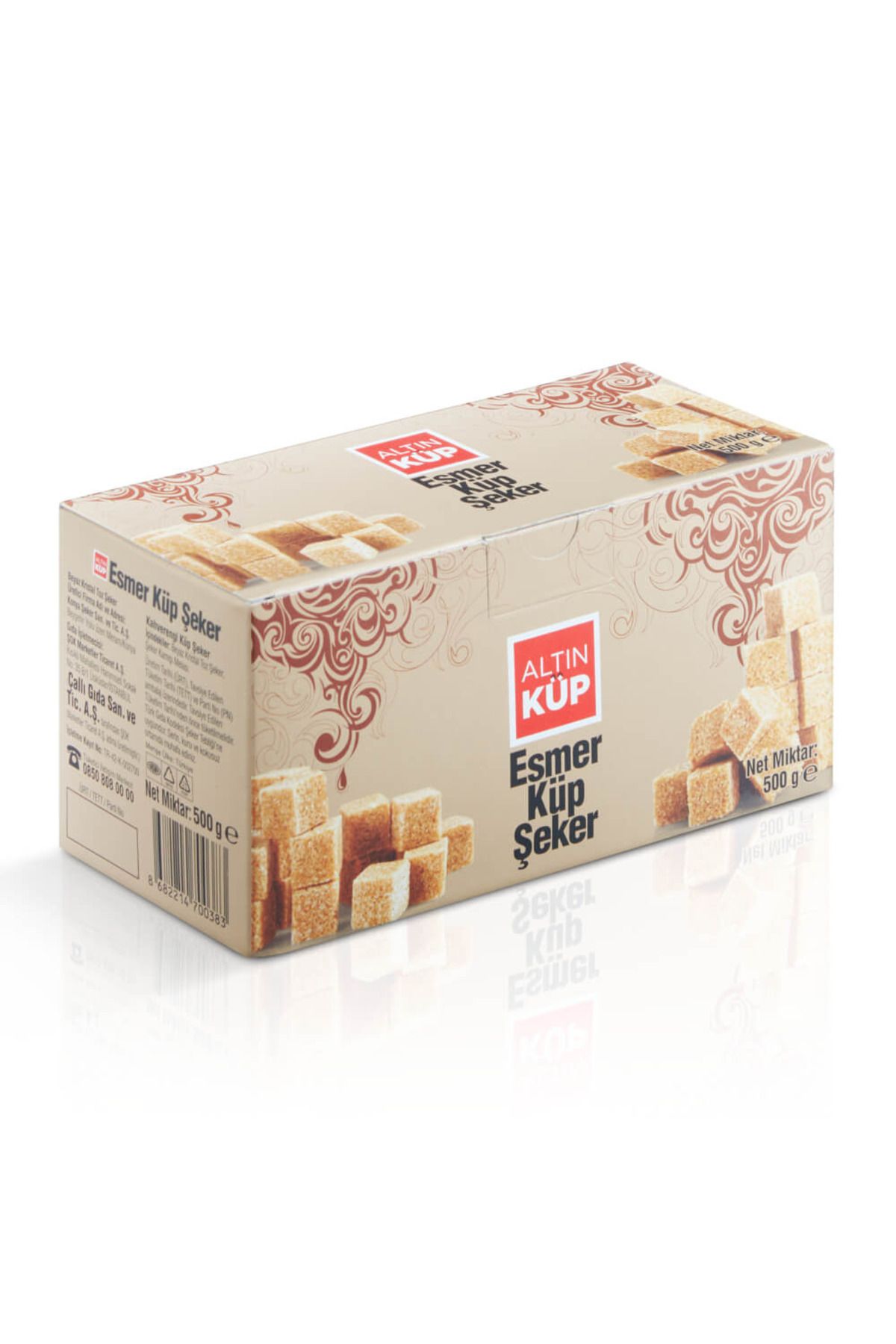 ALTINKÜP Altınküp Esmer Küp Şeker 500 Gr