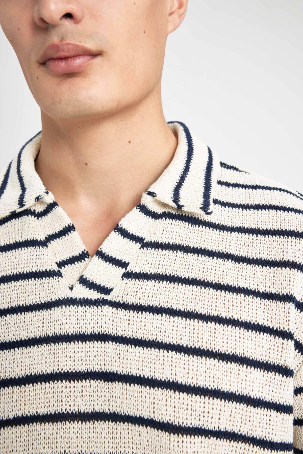 پولوشرت مردانه دفاکتو | B6532AX24SP Defacto - Image 5