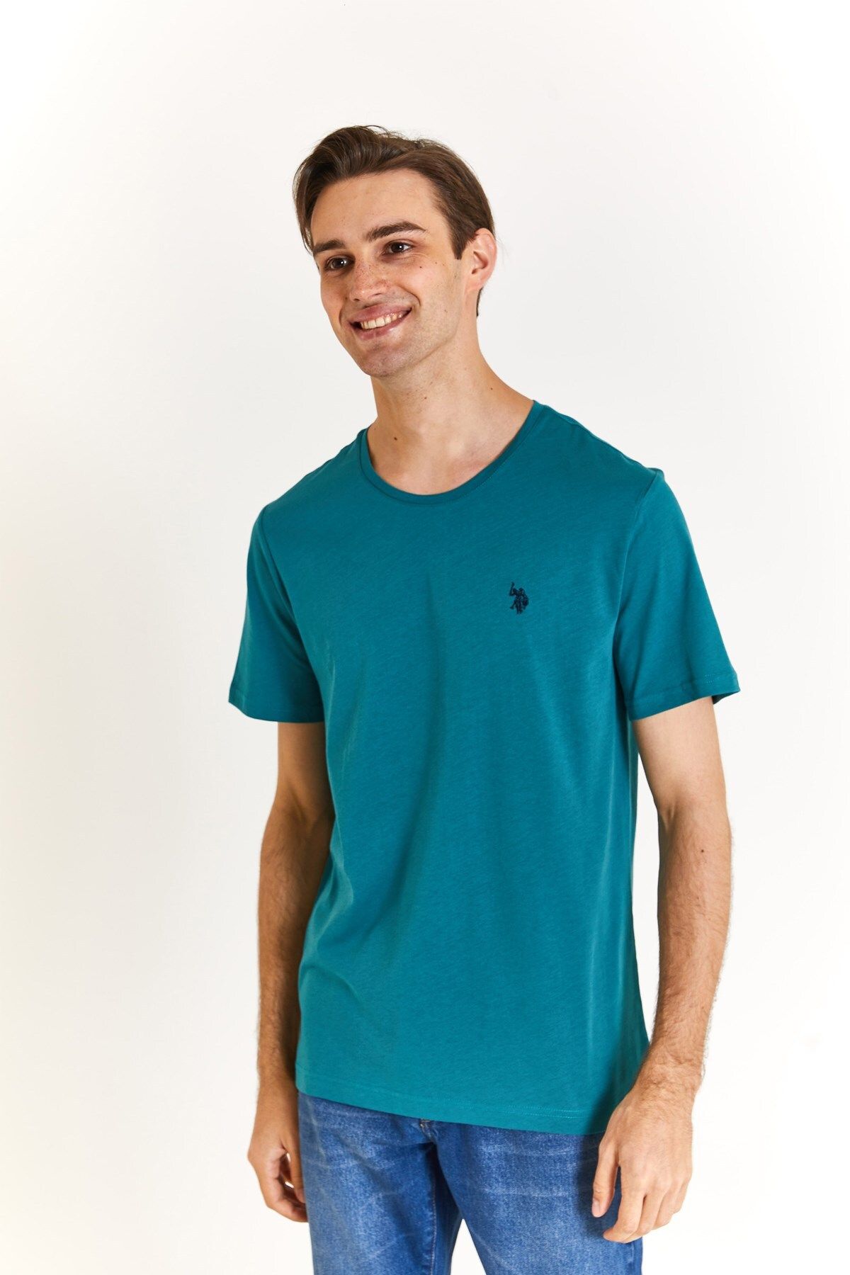 BASE. پولو اسن. تی شرت مردانه معمولی 50279632-VR101 U.S. Polo Assn.