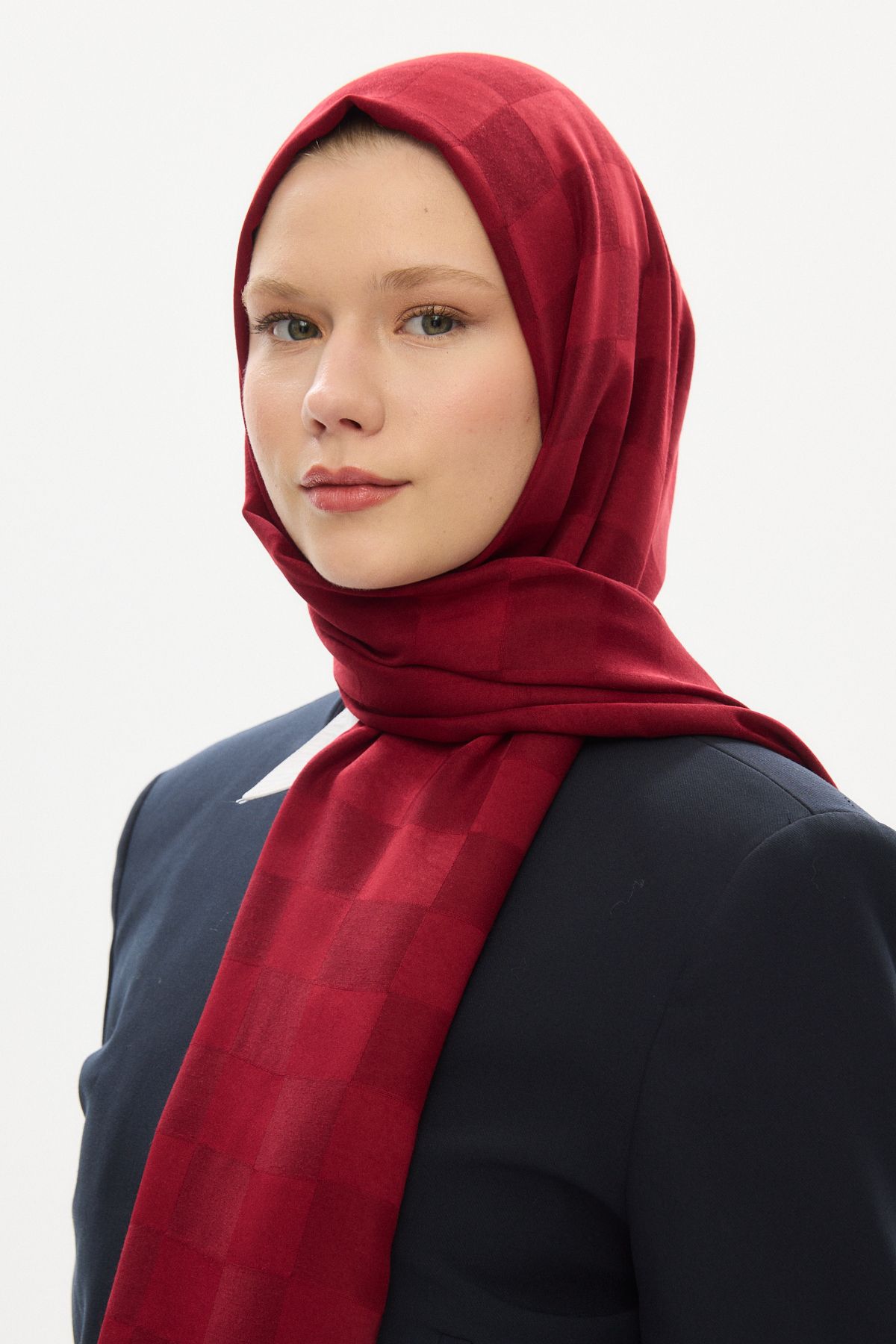 Mira İpek-Jacquard Shawl Series (CHAMELON PATTERN) 2