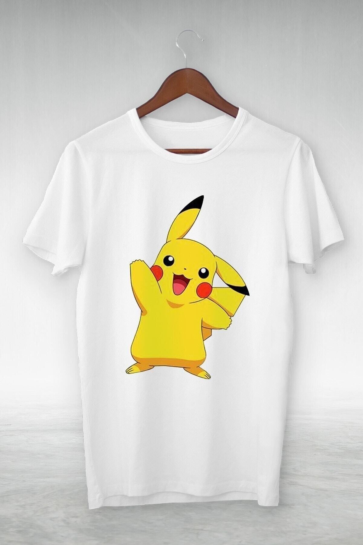 ZOKAWEAR-Unisex Plenty of Mold White -pokemon-pikachu-desen ilustrat- 1