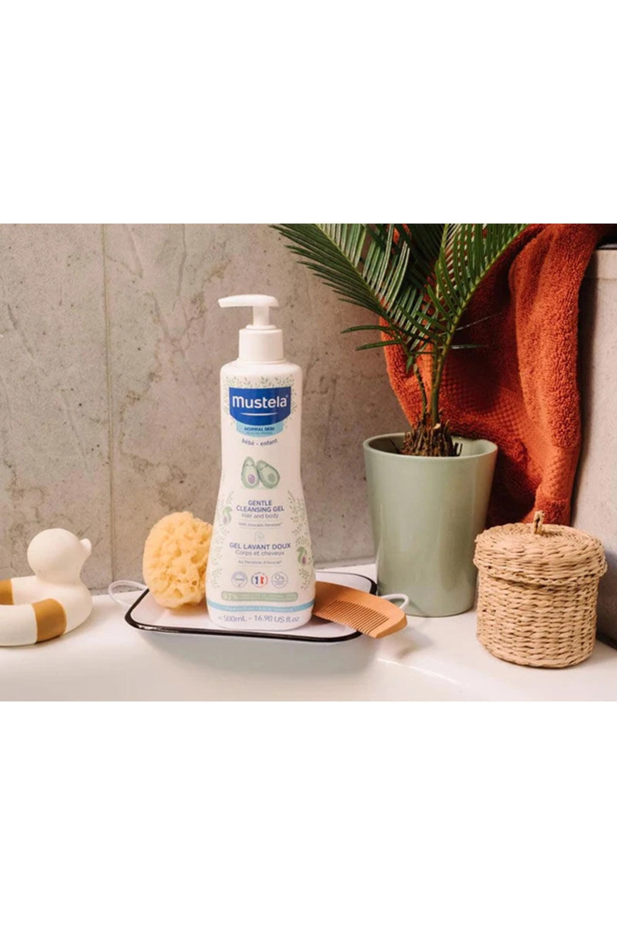 Mustela Gentle Cleansing Gel Yenidoğan Şampuanı 500 ml fotoğrafı 3 (önizleme)