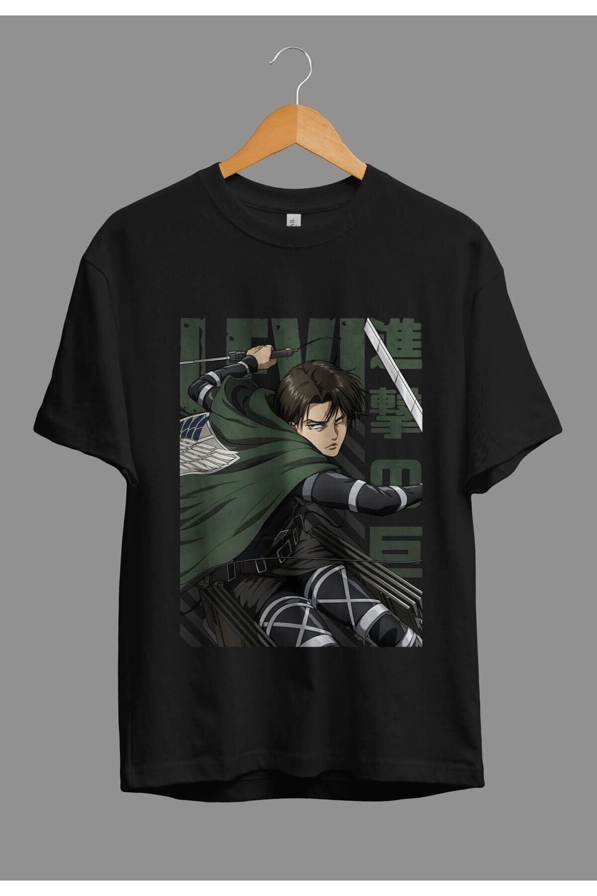 Attack on titan levi t shirt clearance
