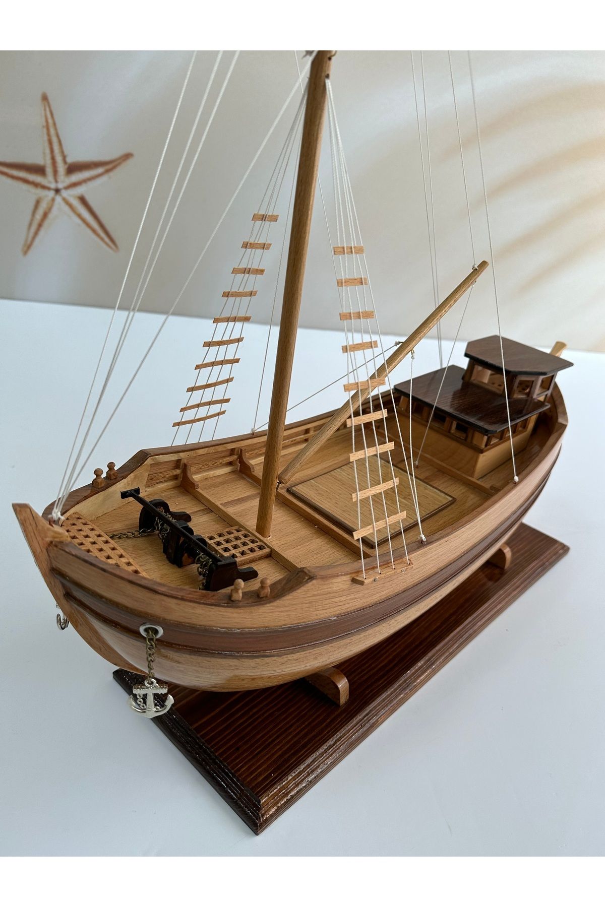 AYHAN KOTRA-World First Load Ship - Puller, Black Sea Sand Pebble Pulling Ship, Wrapping Model 3