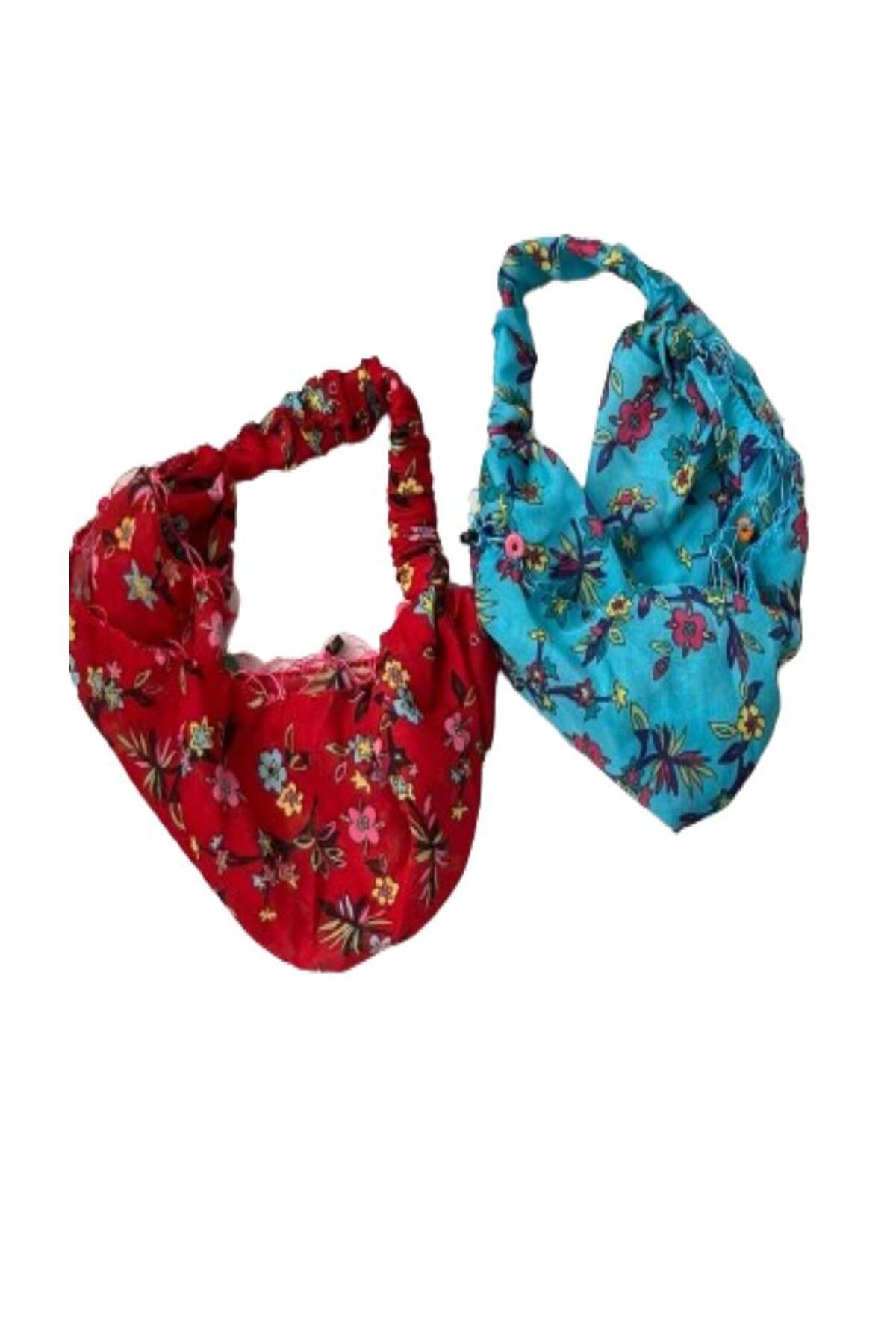 BERG - Pachet De 2 Bandane Elegante Pentru Păr Cu Model Femeie - O mărime