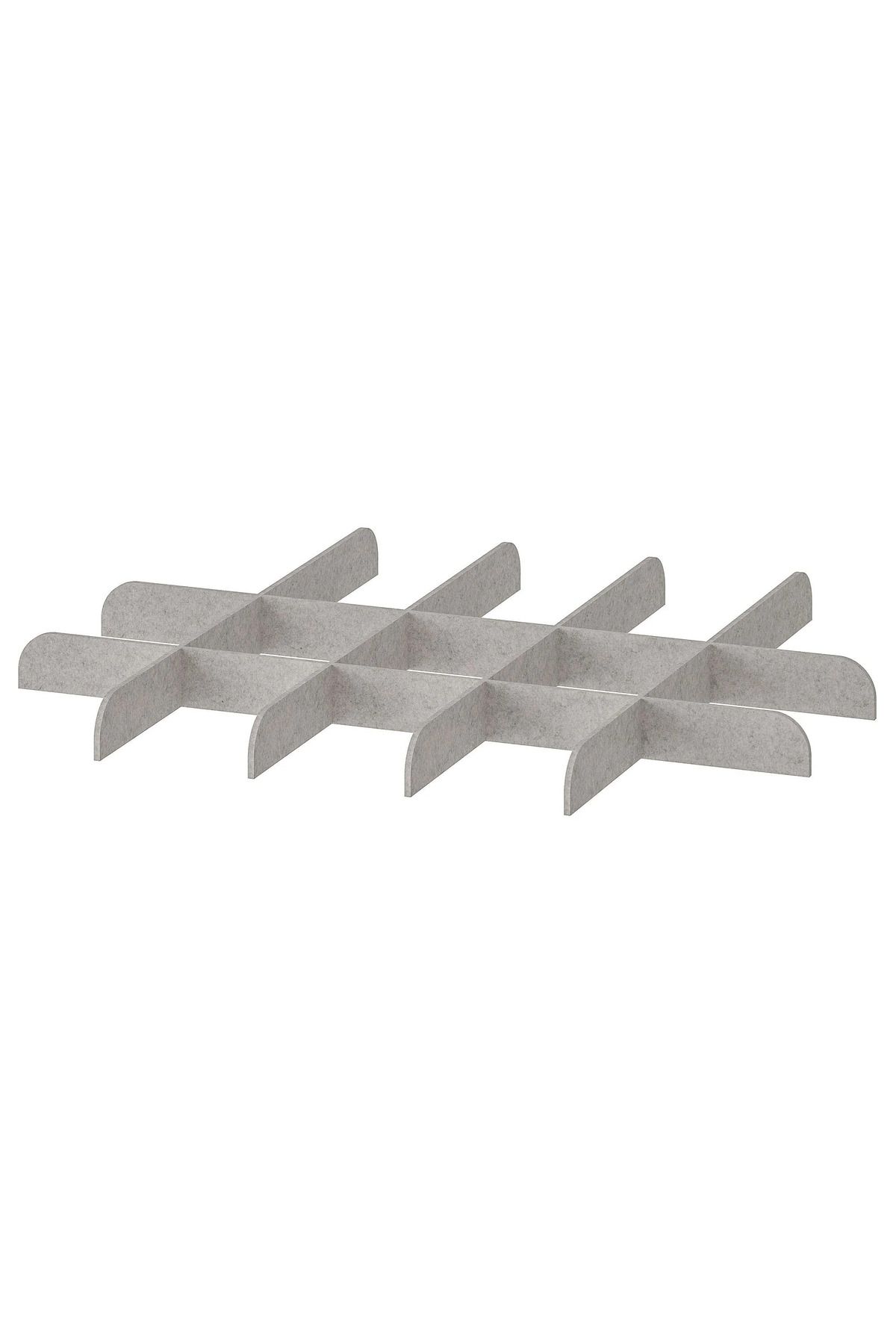 IKEA-منظم رف منزلق باللون الرمادي الفاتح مقاس 75 × 58 سم 1