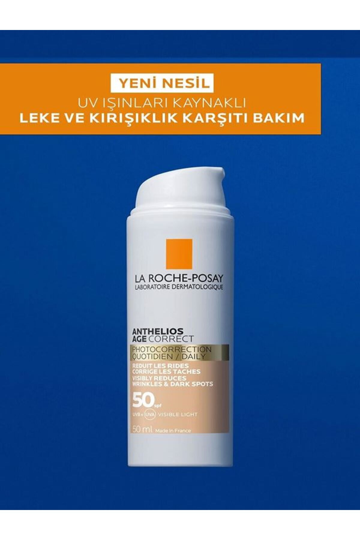 ضد آفتاب صورت   La Roche Posay | GLBHRTKV334 اورجینال - تصویر 2
