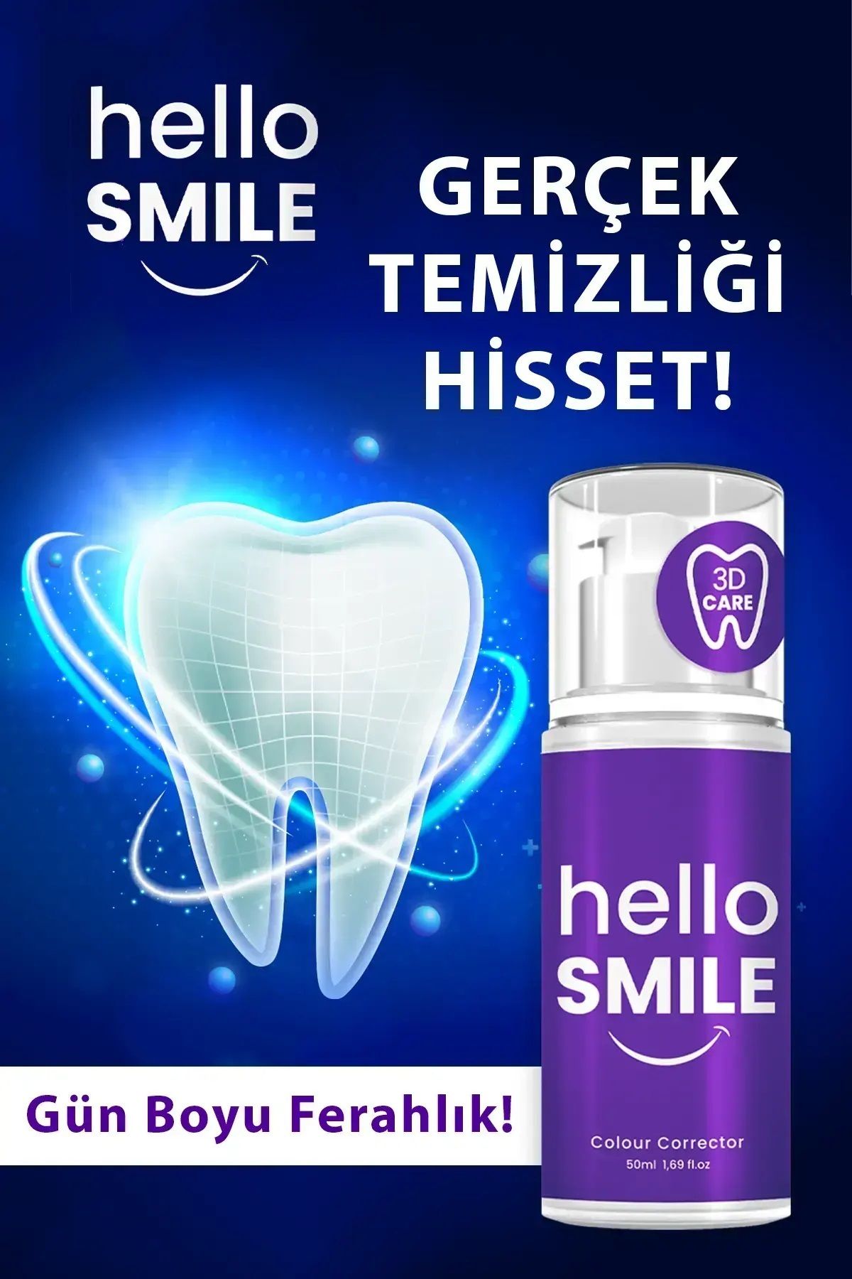 PROCSIN ژل دندانساز سفیدکننده فوری 3D سلام لبخند