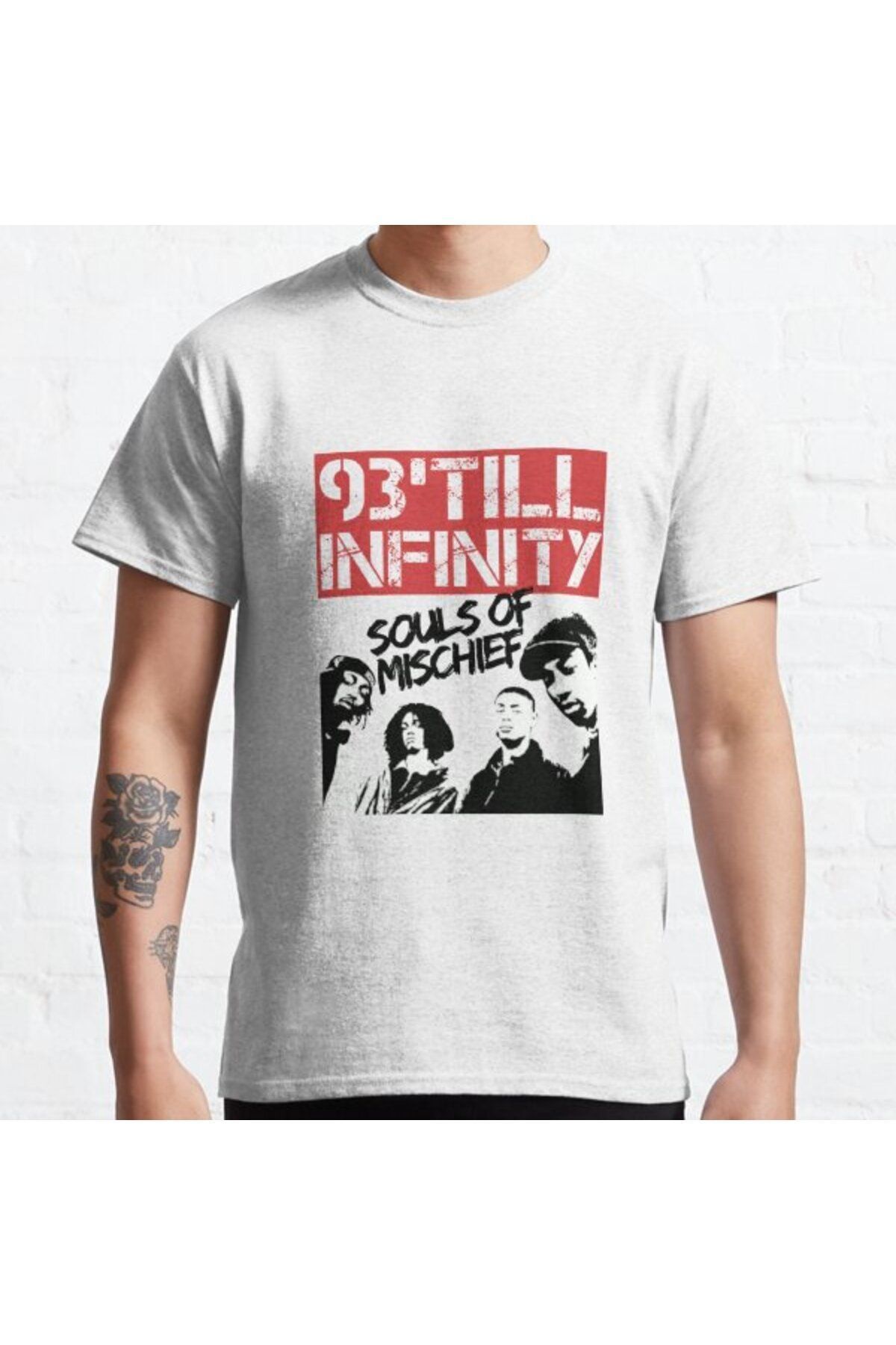 ZOKAWEAR Tricou Cu Imprimeu Unisex Cu Design Loose Fit Souls Of Mischief Unisex - XL