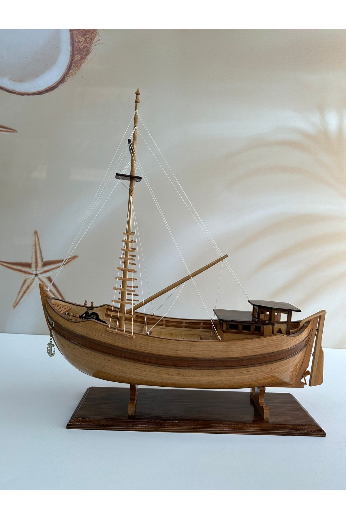 AYHAN KOTRA-World First Load Ship - Puller, Black Sea Sand Pebble Pulling Ship, Wrapping Model 2