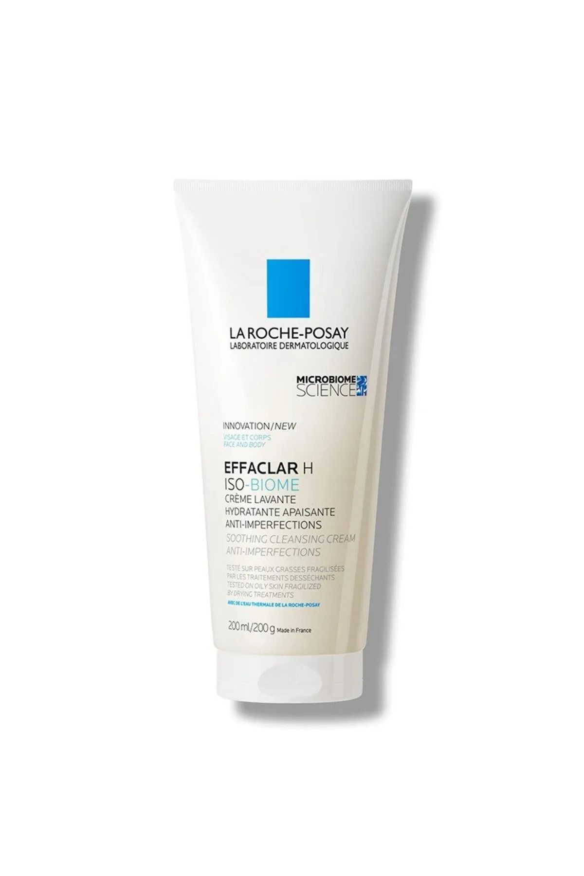LA Roche-Posay Effaclar H ISO BIOME Softening Moisturizing Care & Cleaning CREAM-200 ML La Roche Posay