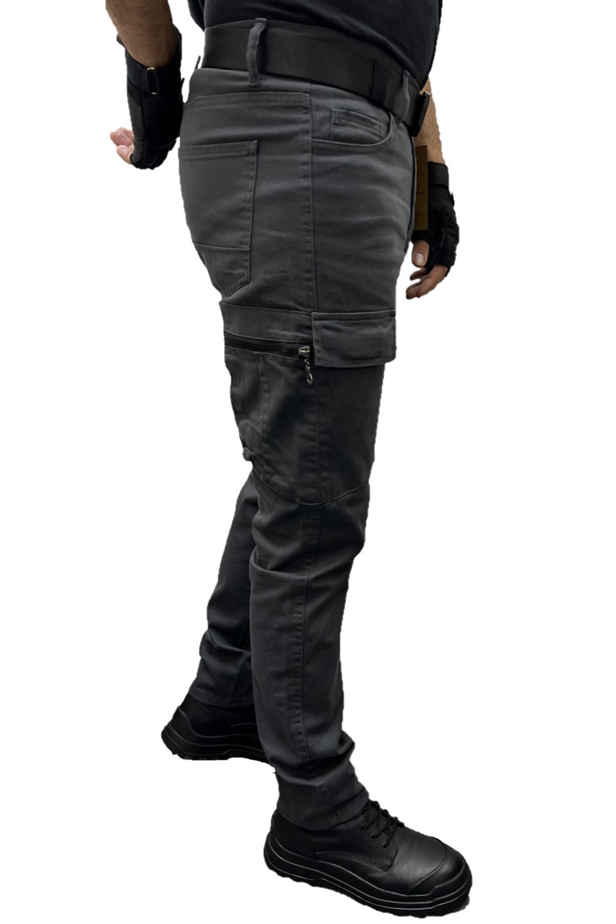 Polviton Cargo Pants Tactical Smoked Slim Fit