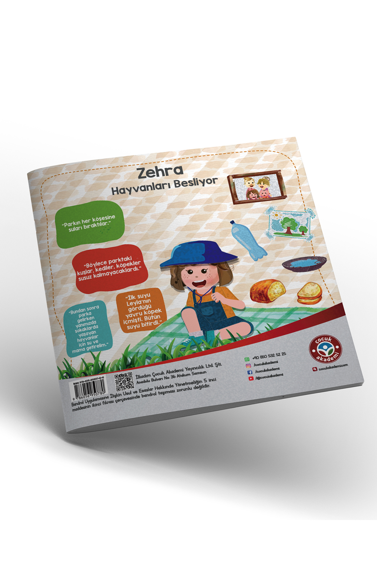 Çocuk Akademi Zehra Hayvanları Besliyor Hikaye Kitabı fotoğrafı 4 (önizleme)