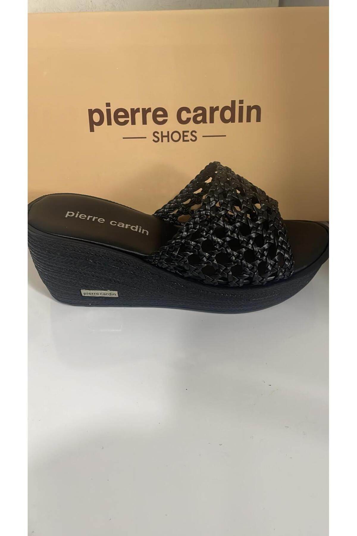 دمپایی پاشنه جلو گوه ای جلو PC-3530 Pierre Cardin