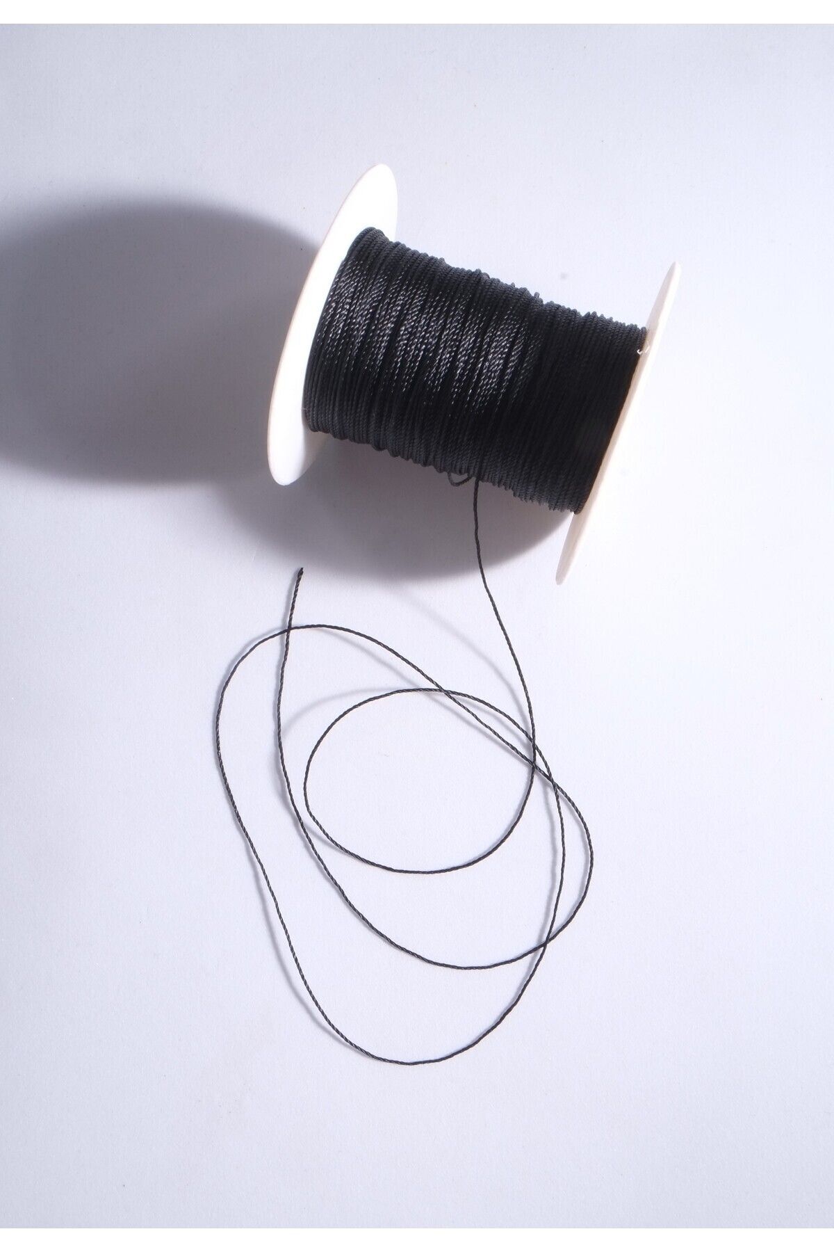 0.6 Mm 50 Metre Tesbih İpi Siyah Renk