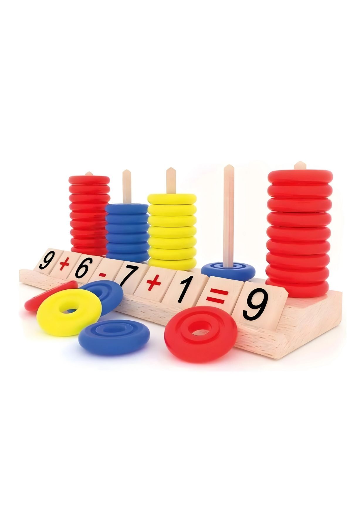 Apexma Eğitici Abaküs ve İşlem Seti - Zeka Geliştirici Matematik