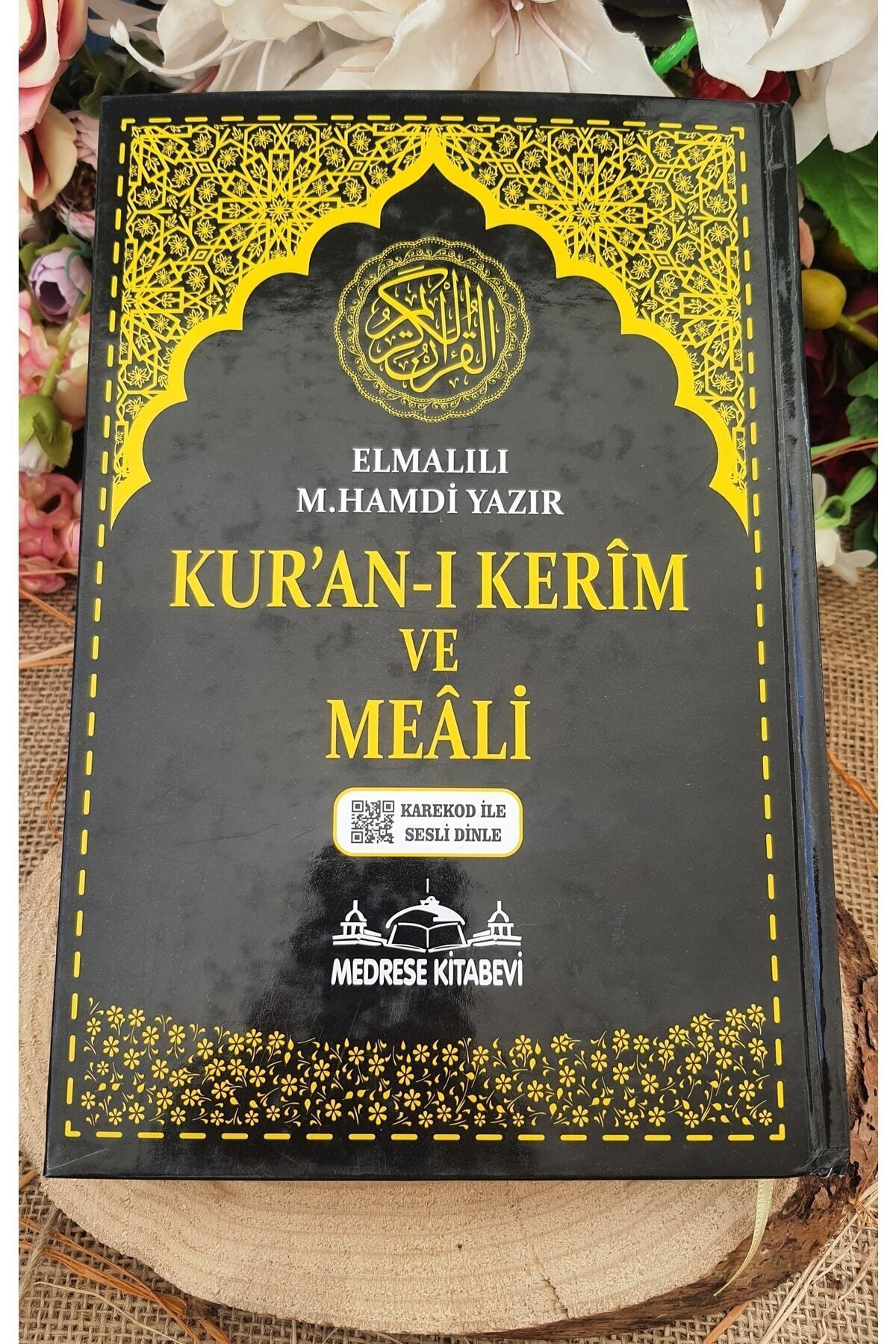 Medrese Yayınları Kuranı Kerim Türkçe Meali Orta Boy 16x24 Mealli Kuran Siyah Telefonda Sesli Dinleme Diyanet Mühürlü fotoğrafı 2 (önizleme)