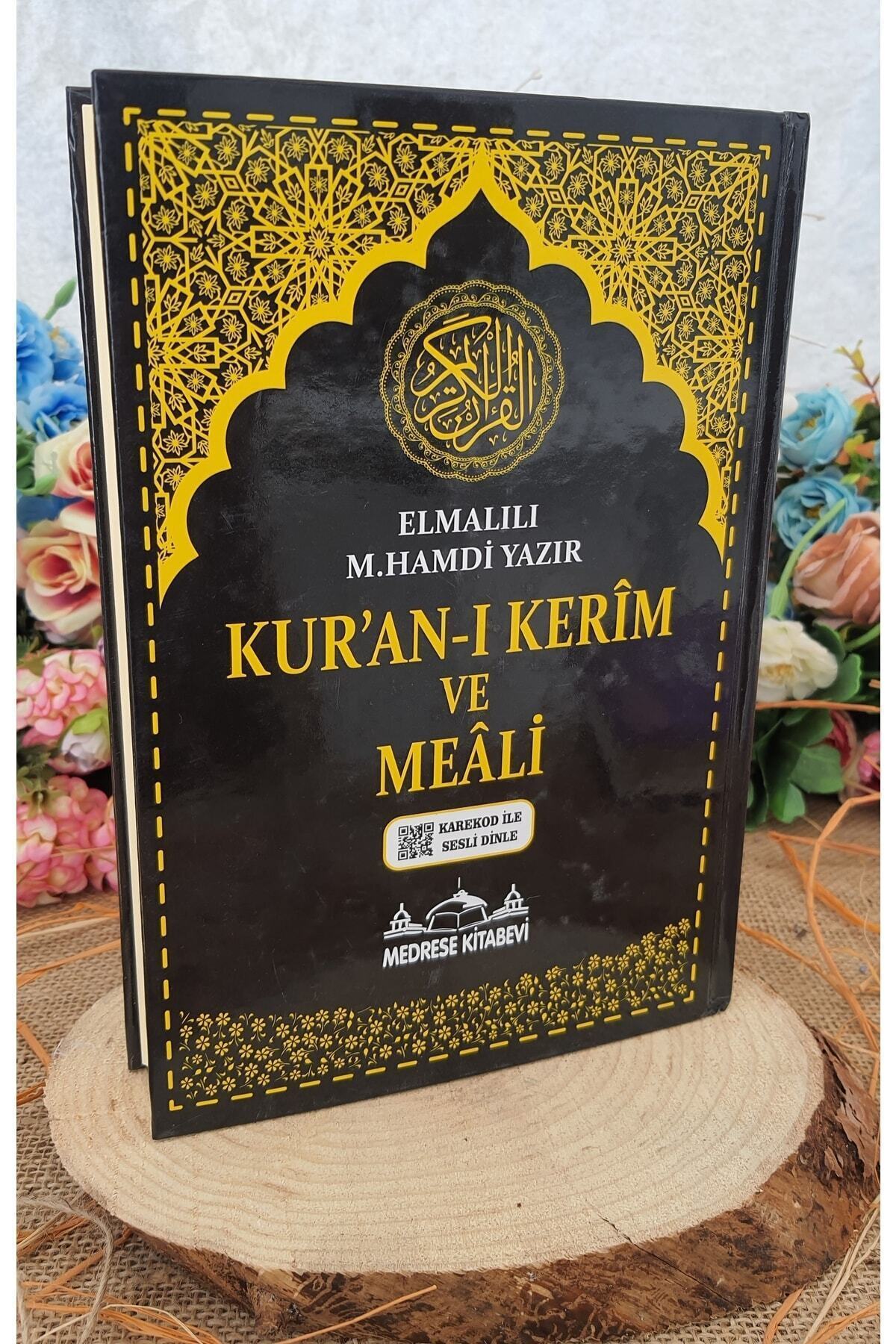 Medrese Yayınları Kuranı Kerim Türkçe Meali Orta Boy 16x24 Mealli Kuran Siyah Telefonda Sesli Dinleme Diyanet Mühürlü fotoğrafı 3 (önizleme)