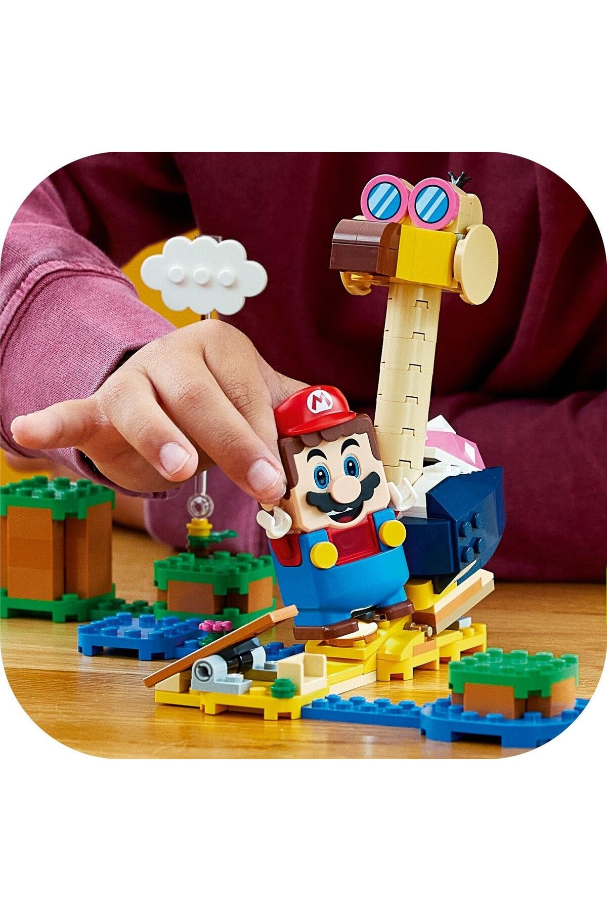 sommeow-® Super Mario# Conkdor'Un Head Knob Additional Adventure Set 71414 - For Children Ages 6 and Up 7