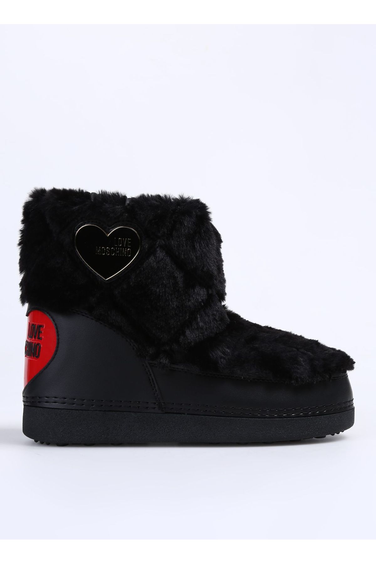 چکمه های برفی مشکی زنانه Love Moschino