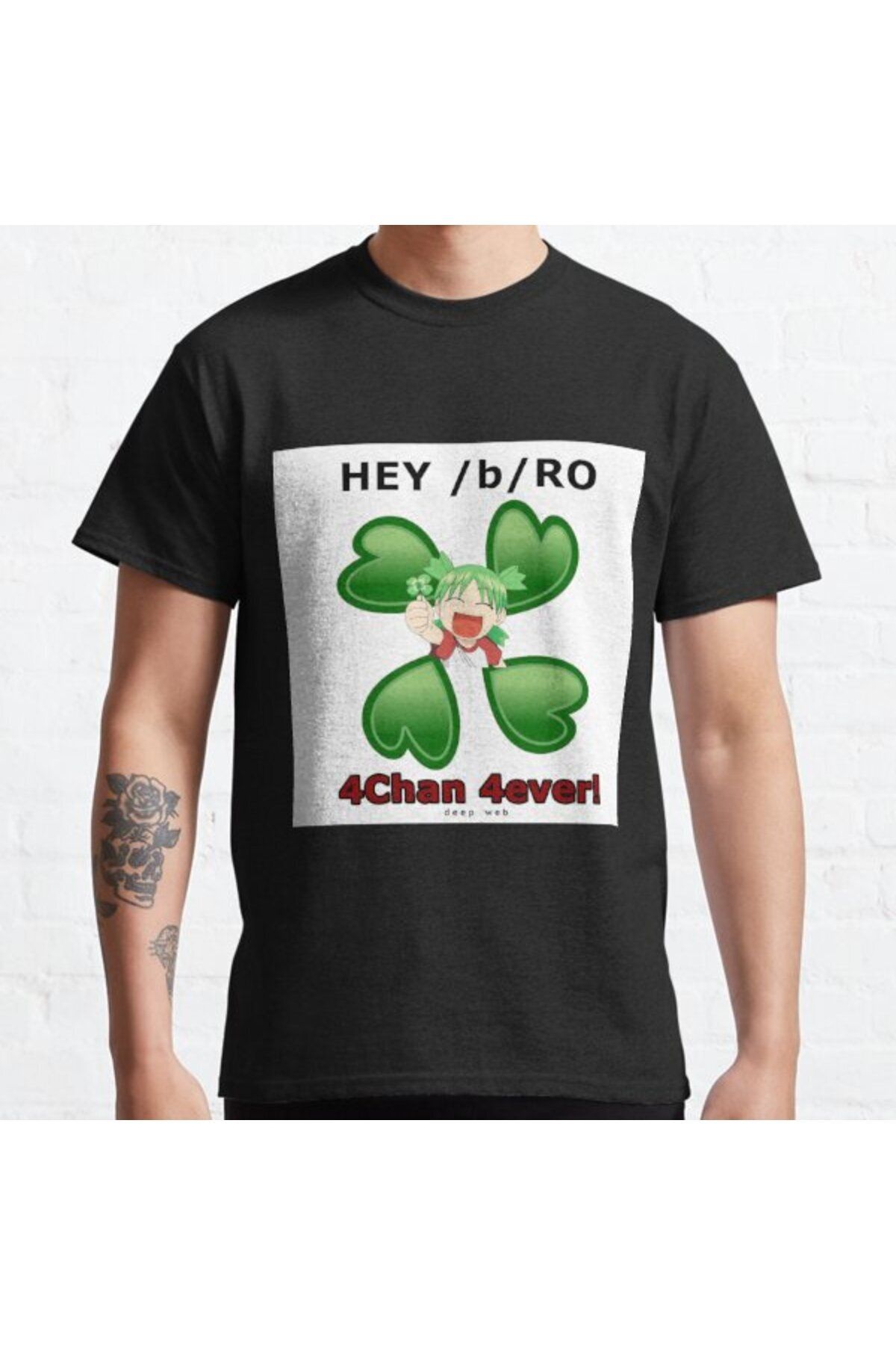 ZOKAWEAR-Tricou imprimat cu design 4chan loose fit 1