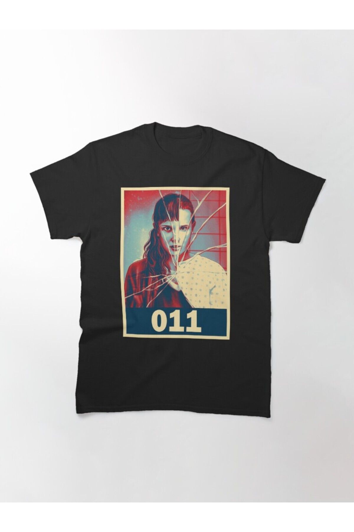 ZOKAWEAR-Baggy Fit Unisex Eleven Stranger Things Sezonul 4 Millie Bobby Brown! Tricou imprimat cu design 2