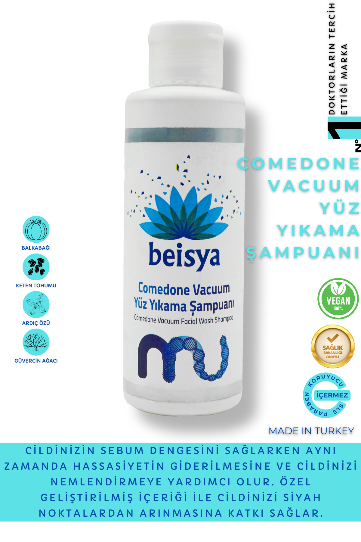 پاک کننده صورت   Beisya | 150MLB3 اورجینال - تصویر 2