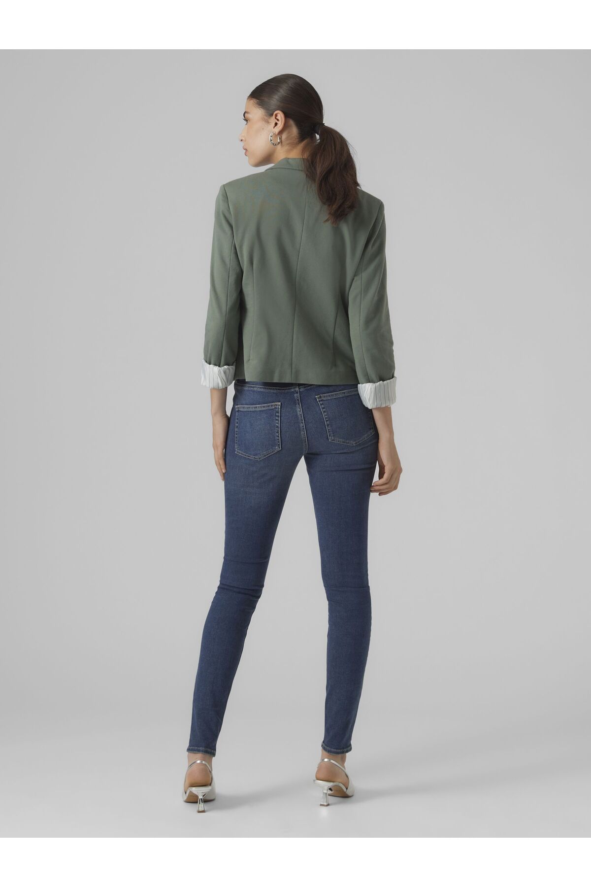Vero Moda-Blazer VMHARUKI L/S SHORT SLIM BLAZER EXC 3