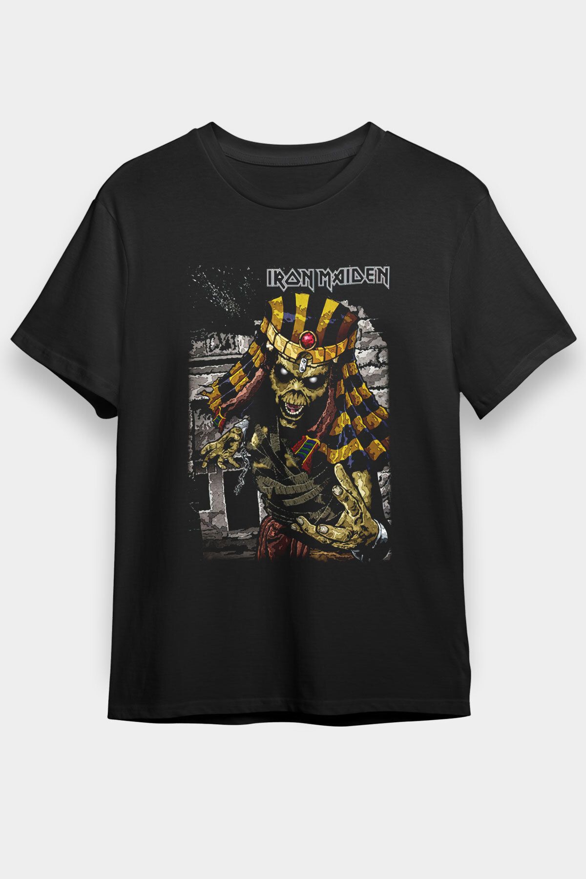 tf tişörtfabrikası Tricou Unisex Negru Iron Maiden Unisex - XL