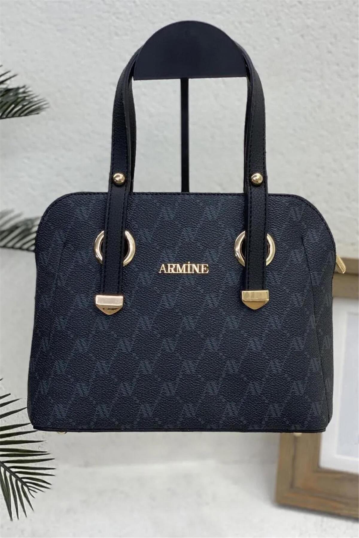 364 Women's Handbag Black Printed