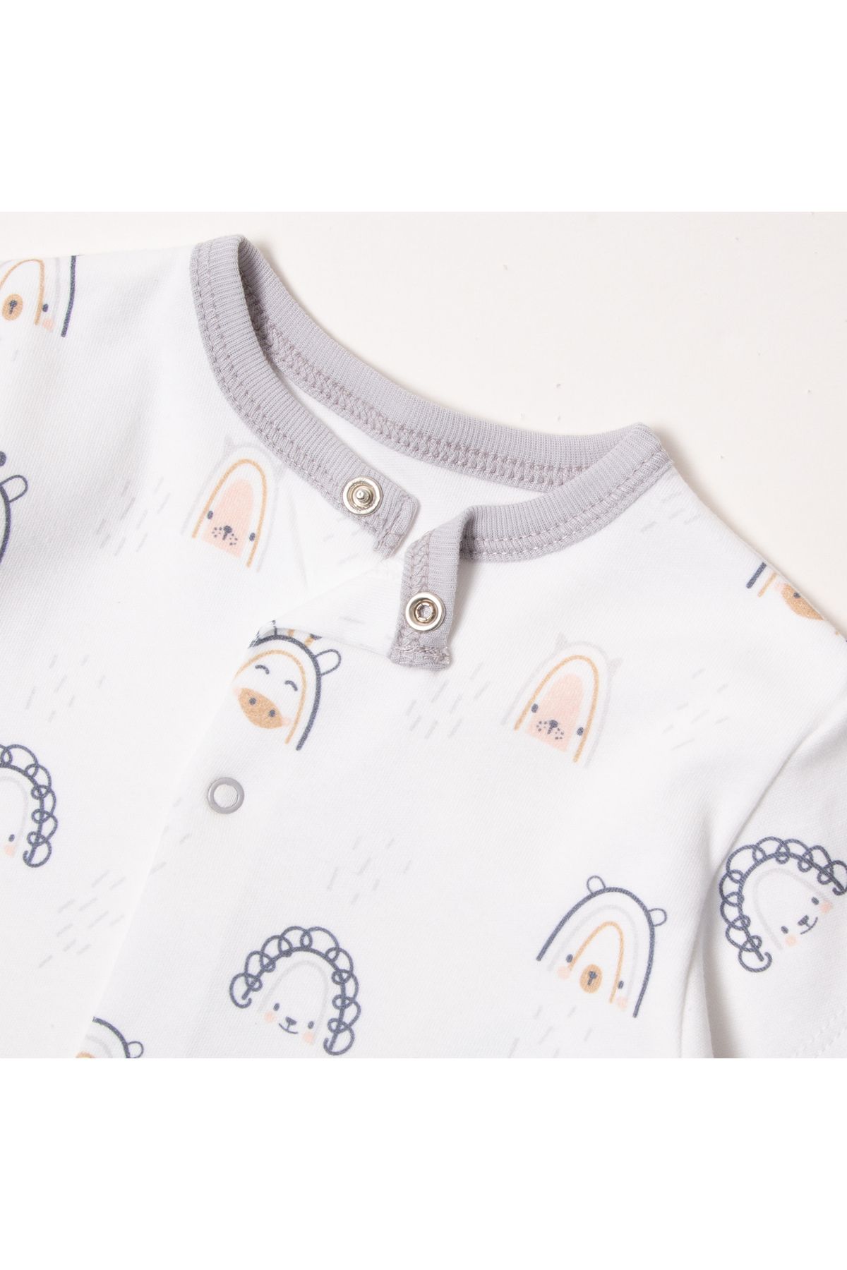 Bebetto-INTERLOCK SLEEPWEAR SET WITHOUT BOOTIES 2-PIECE (BESTIES) F 1315 4