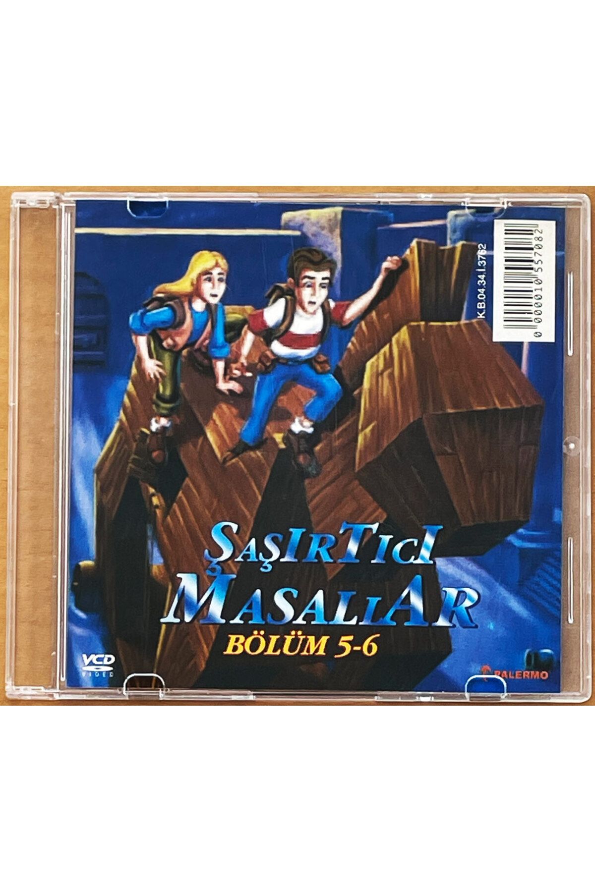 Kovak Kailyn Şaşırtıcı Masallar Bölüm 5-6  Eski Basım VCD Çizgi Film