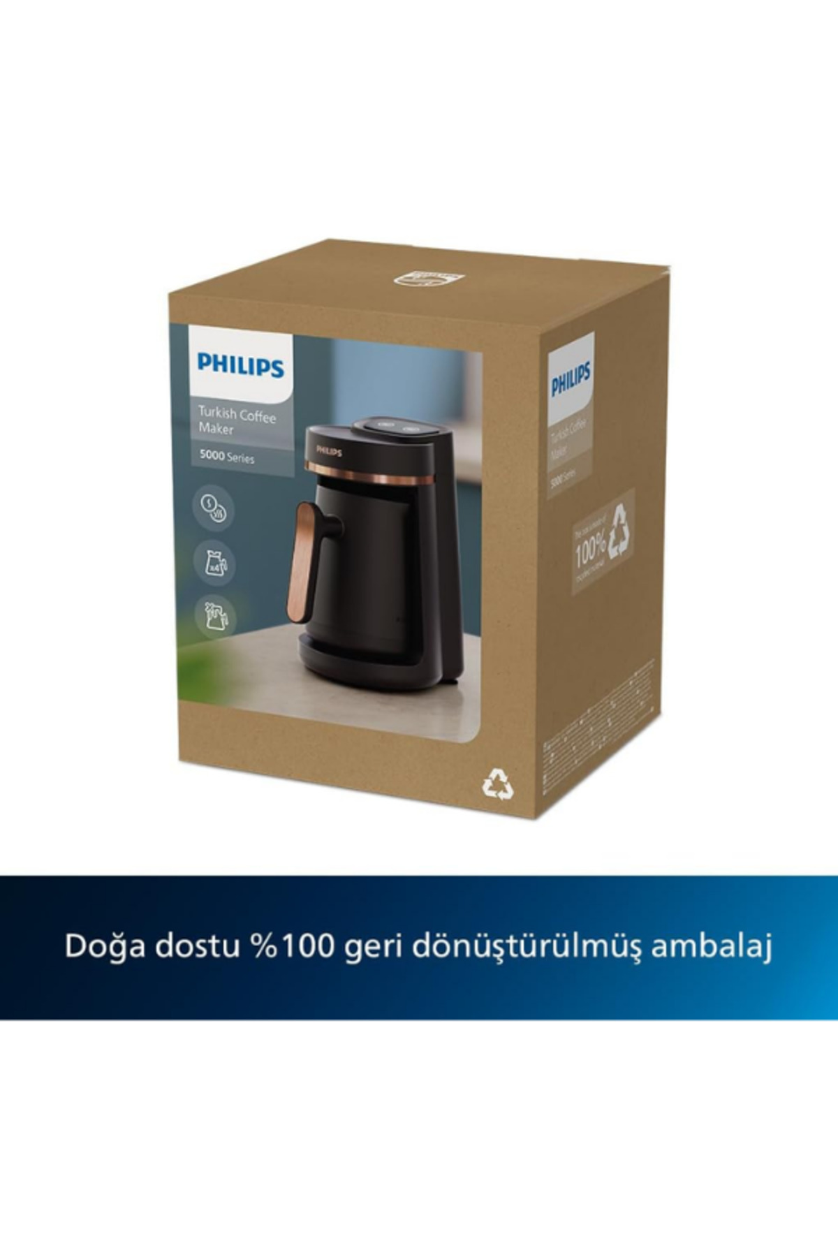 4 Fincan Türk Kahve Makinesi, Köz Fonksiyonu, Otomatik Kapanma, Sesli İkaz 7