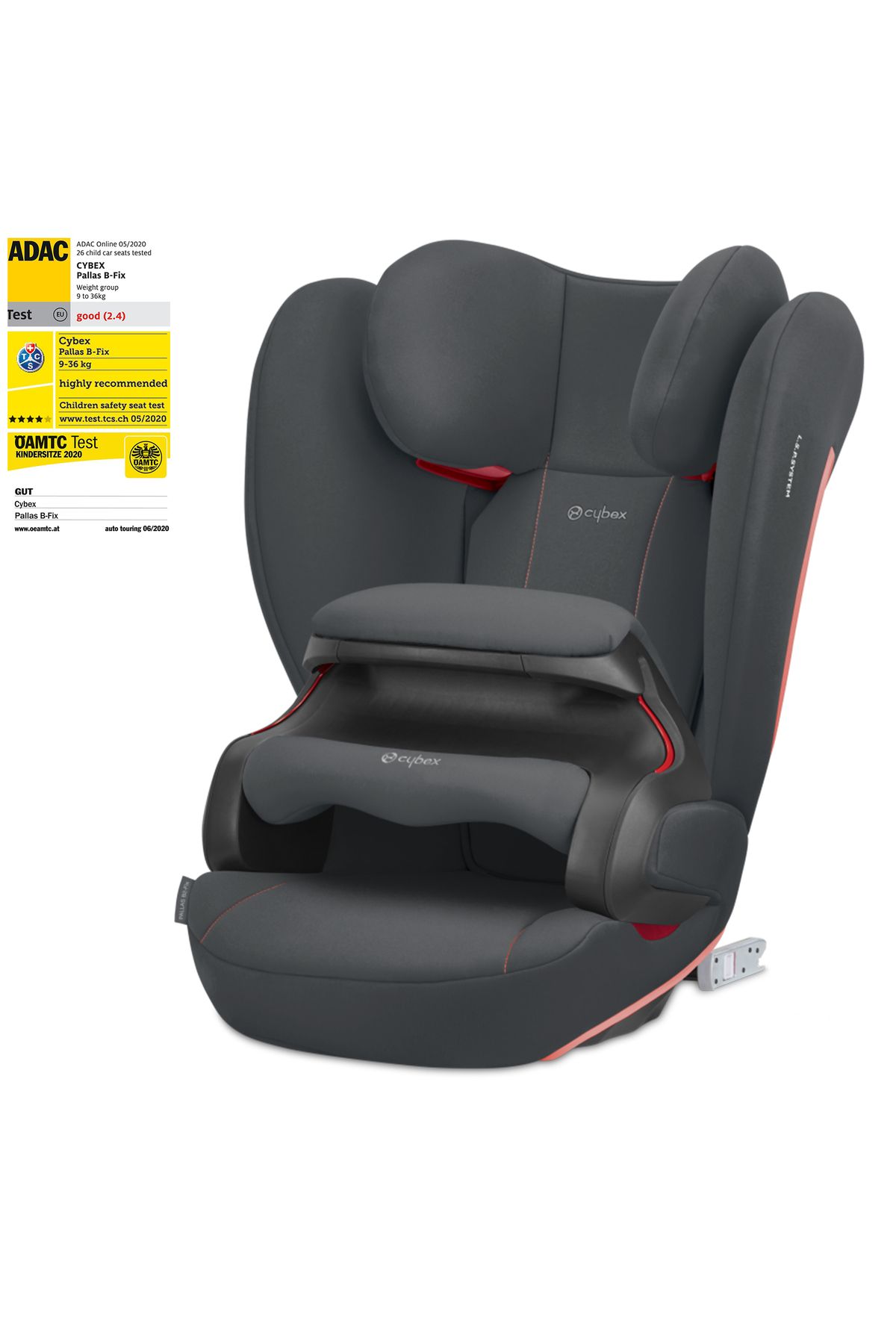 Pallas B2 Fix (Adac ödüllü isofixli bebek oto koltuğu 9-36 kg)