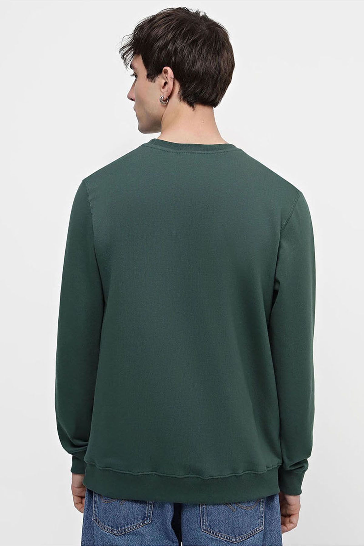 Vans Erkek Sweatshirt Classic Vans Crew B Vn0A7Y3Uc411 Erkek Giyim