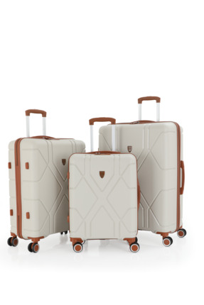 MÇS Mçs Üçlü Polipropilen Valiz Seti V375