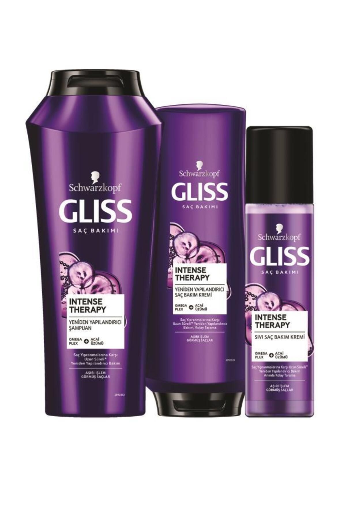 Gliss شامپو تراپی مو با اثرات تقویت کننده و ترمیم کننده