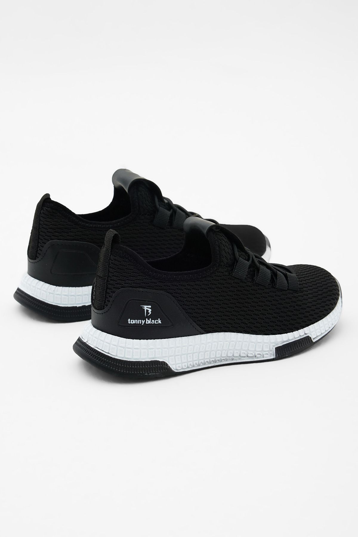 Çocuk Unisex Siyah Beyaz Tonny Black Rahat Kalıp Ayakkabı