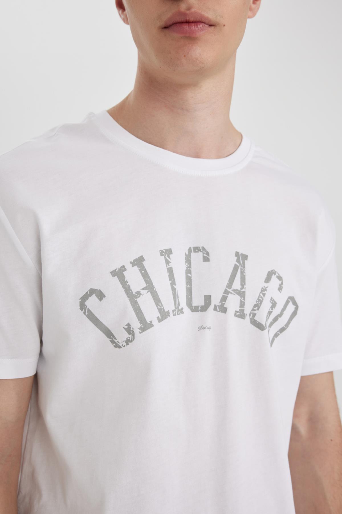 تی شرت مردانه دفاکتو | C2137AX24SM Defacto - Image 3